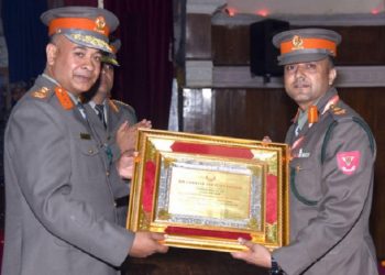 सशस्त्र प्रहरी बलमा सञ्चालित ‘छैटौँ कमान्ड तथा स्टाफ कोर्ष’ मा डीएसपी  सुरेश गैरे सर्वोत्कृष्ट